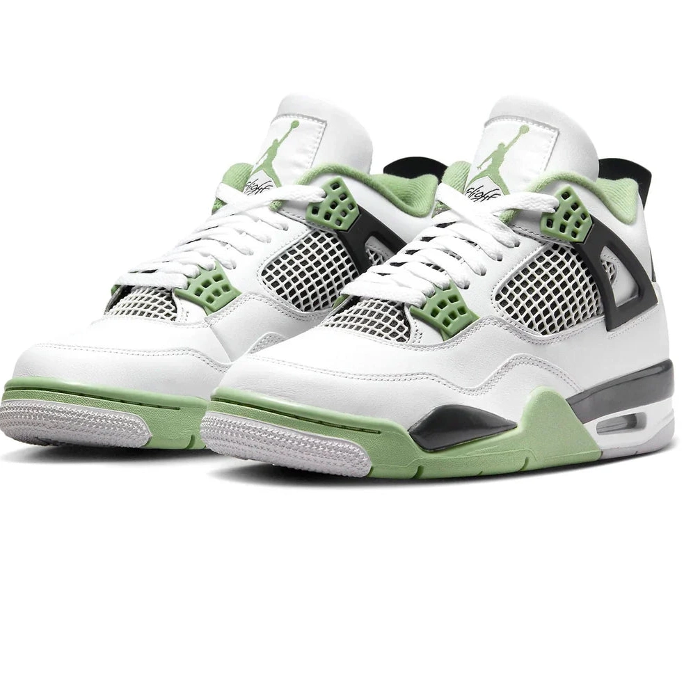 4 W Jordan Retro Air Seafoam 0508